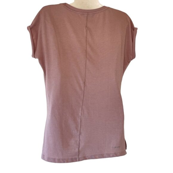 The North Face Flash Dry Tee Oversized Lilac Color Scoop Neck Cap Sleeve  XS - Picture 2 of 6